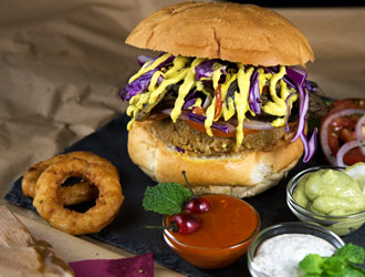 vegetarian & vegan burger fuerteventura corralejo